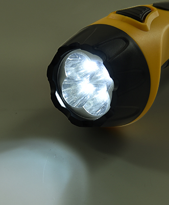 Dual Band အားပြန်သွင်းနိုင်သော LED Torch မီး (၃) လုံး၊