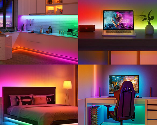 Flexibilní-dekorativní-5050-RGB-chytrá-LED-pásková světla (4)