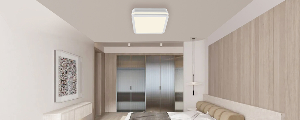 چراغ LED سقفی CCT IP54 با نوردهی جانبی (7)
