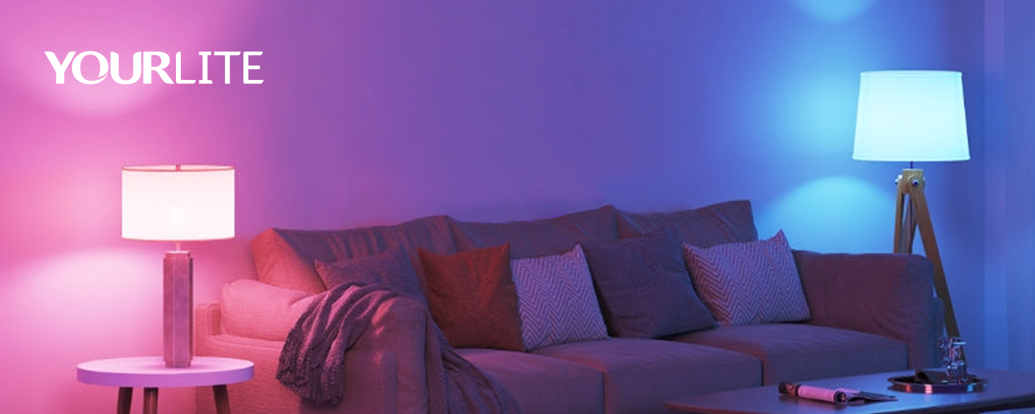 LB2103C Glödlampa RGB-färglampa med infraröd fjärrkontroll och färgskiftande idealisk belysning för heminredning (8)