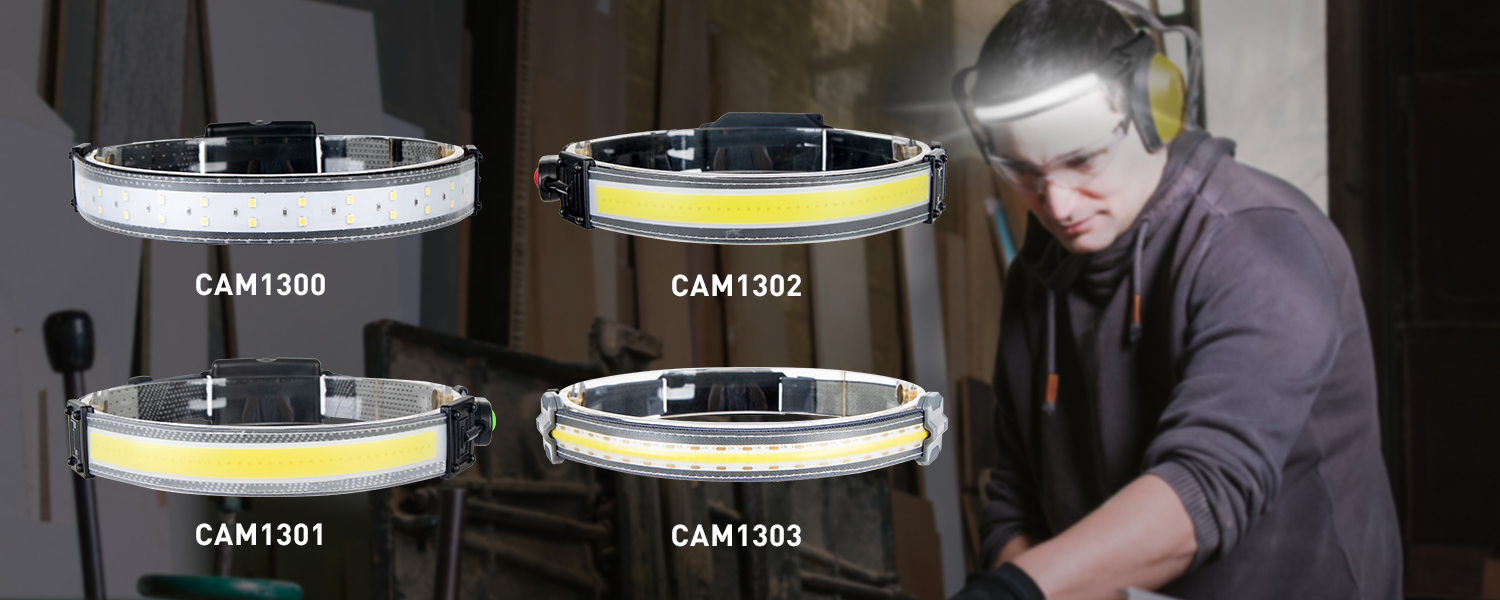 Lampe frontale flexible de camping en plein air à 3 modes d'éclairage (8)