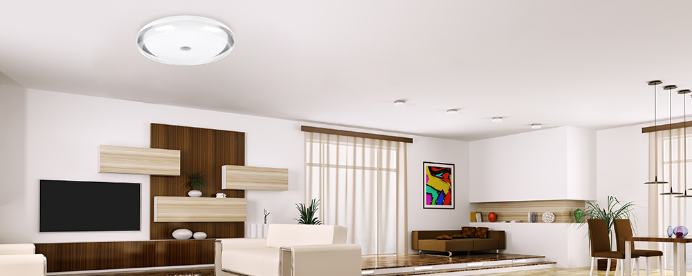 Luz de techo LED ajustable CCT con control remoto (6)