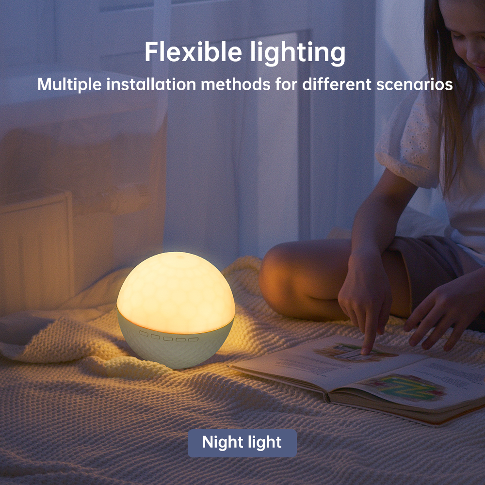 שלט רחוק מנורות לילה מסנוורות עם רמקול Bluetooth (7)