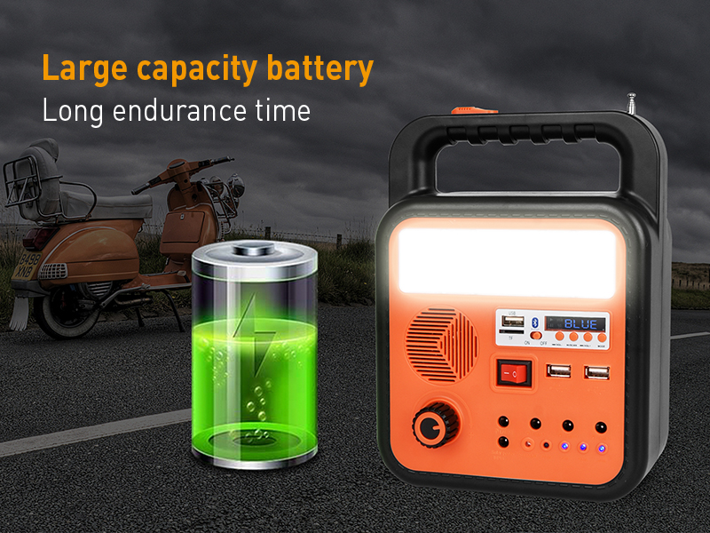 Rechargeable Solar Emergency Light with USB Charging (7)