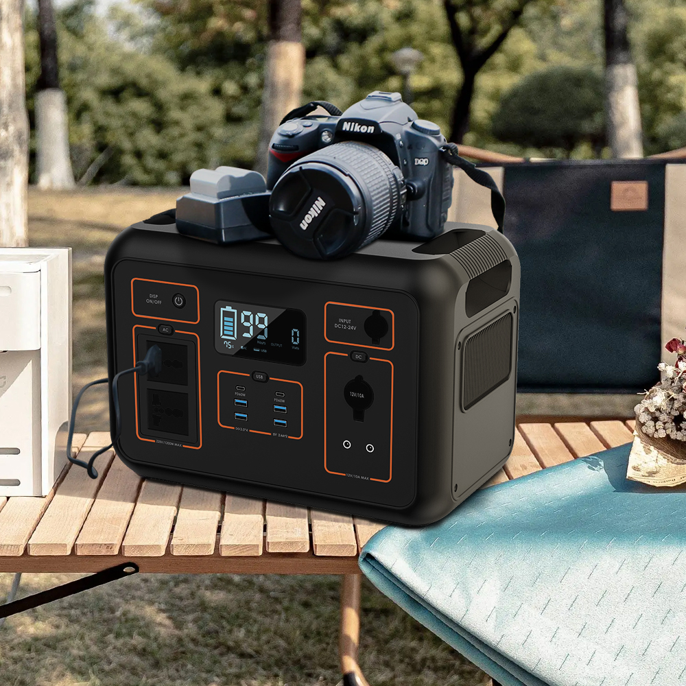 SGR-PPS1200-2 Portable Power Station Pure Sine Wave AC Outlet for Outdoors (9)