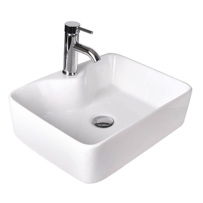 US-HW1097 PULUOMIS Rectangle Ceramic Bathroom Vessel Sink1