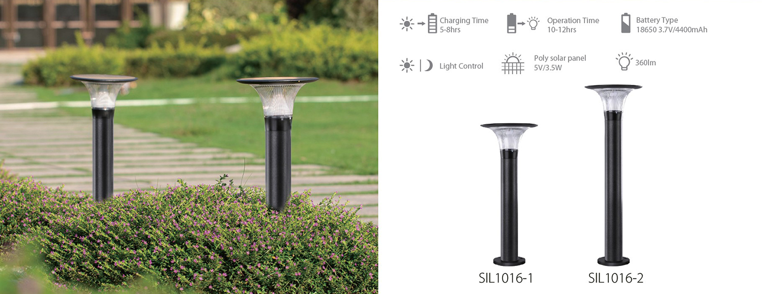 Widely Used CCT Adjustable IP65 Solar Lawn Lamps (14)